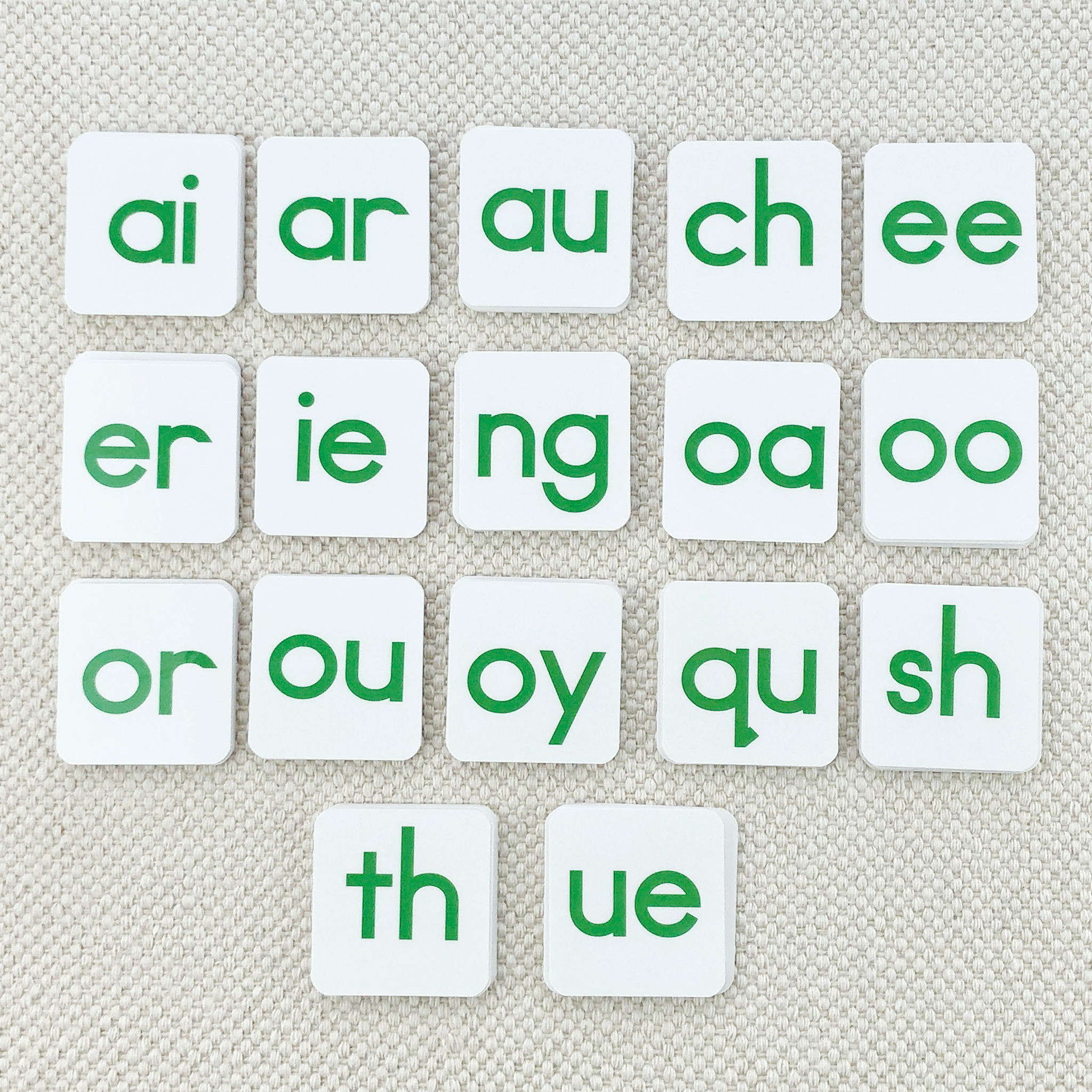 Phonogram Print Alphabet