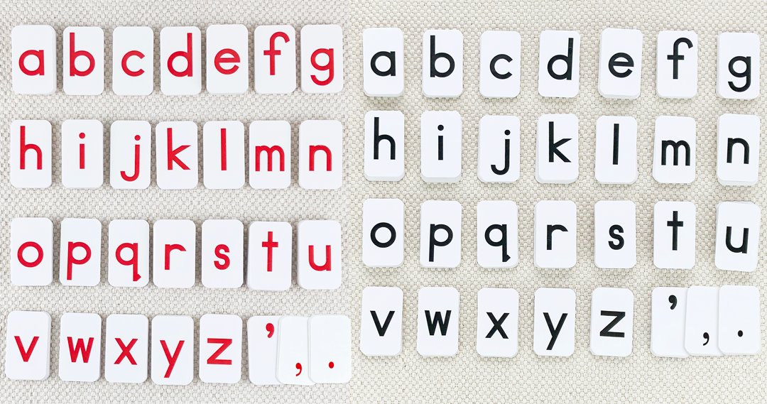 Black Print Alphabet