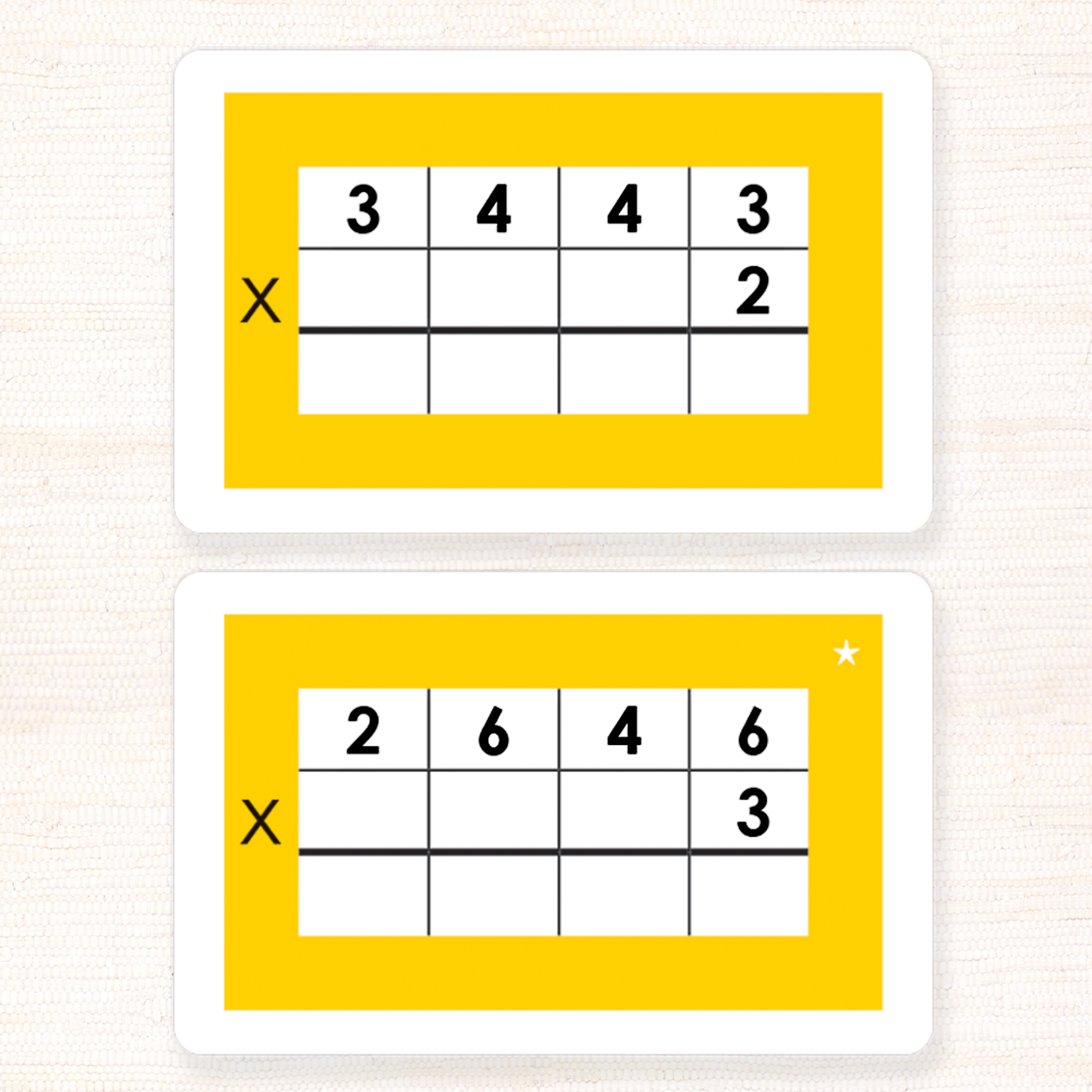 Multiplication Equations