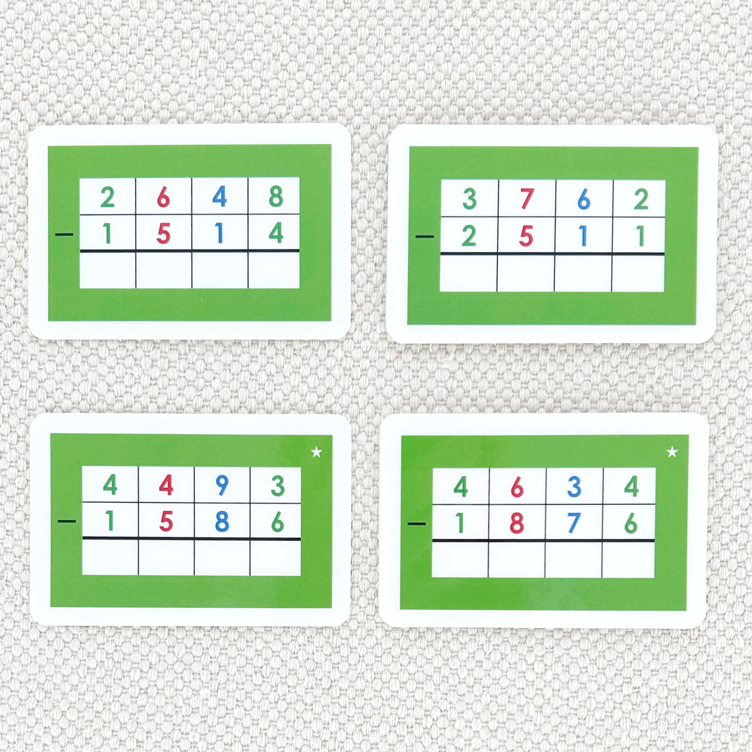 Subtraction Equations
