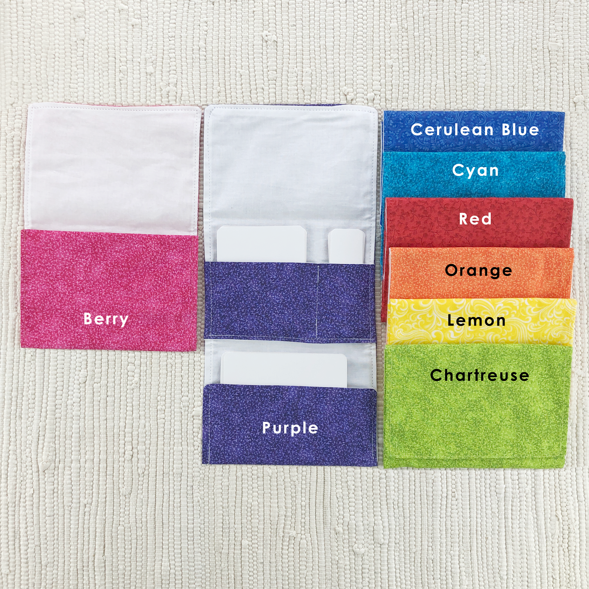 3-Part Card Pouches