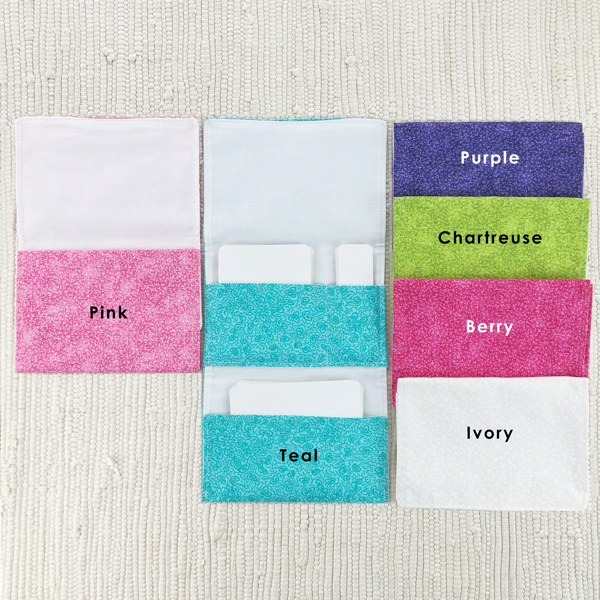 3-Part Card Pouches