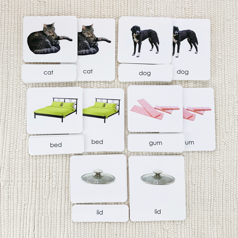 Phonics activities CVC words: Level 1 Maitri Learning