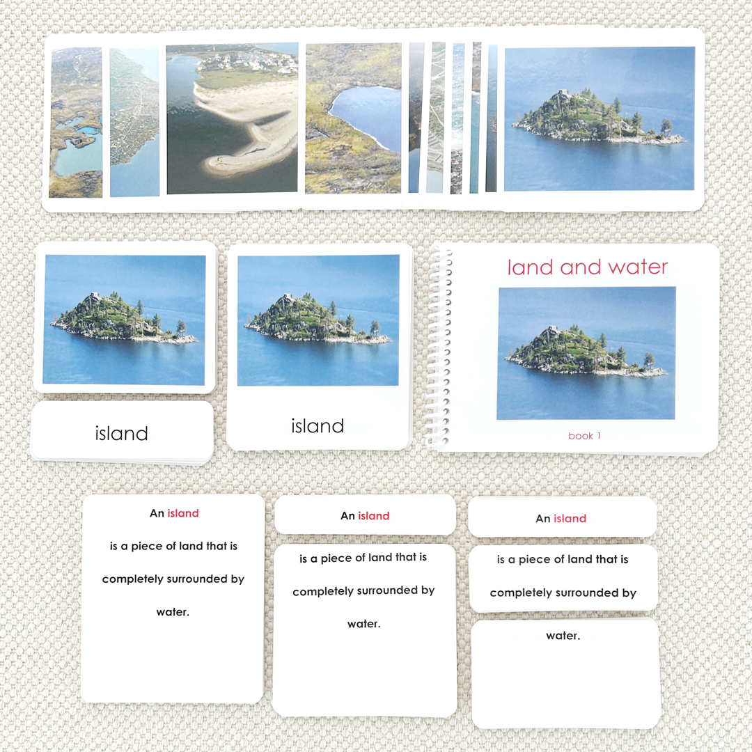Land & Water 1 Book & Card Set