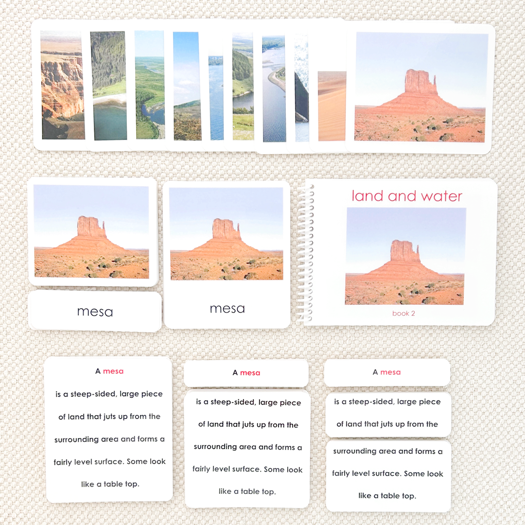 Land & Water 2 Book & Card Set