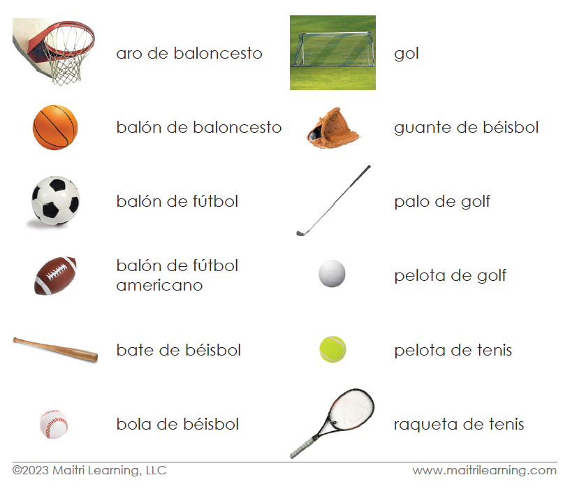 Sports Equipment Matching – Maitri Learning