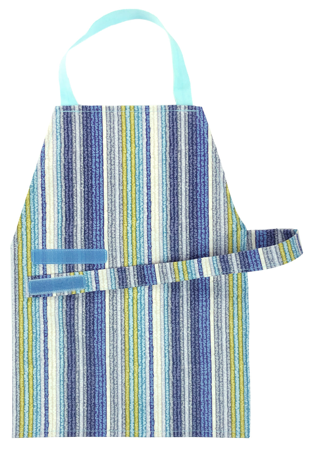 Aqua Stripe Aprons - Maitri Learning