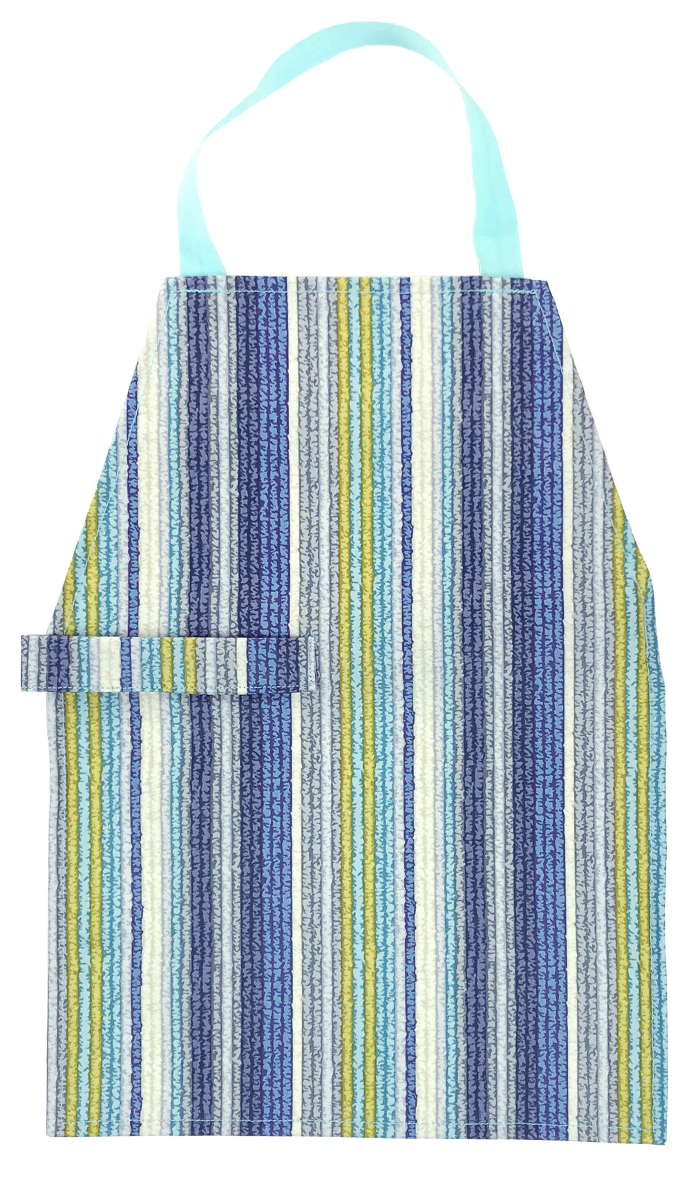 Aqua Stripe Aprons - Maitri Learning