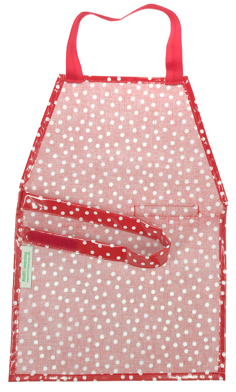 Red Slicker Aprons – Maitri Learning