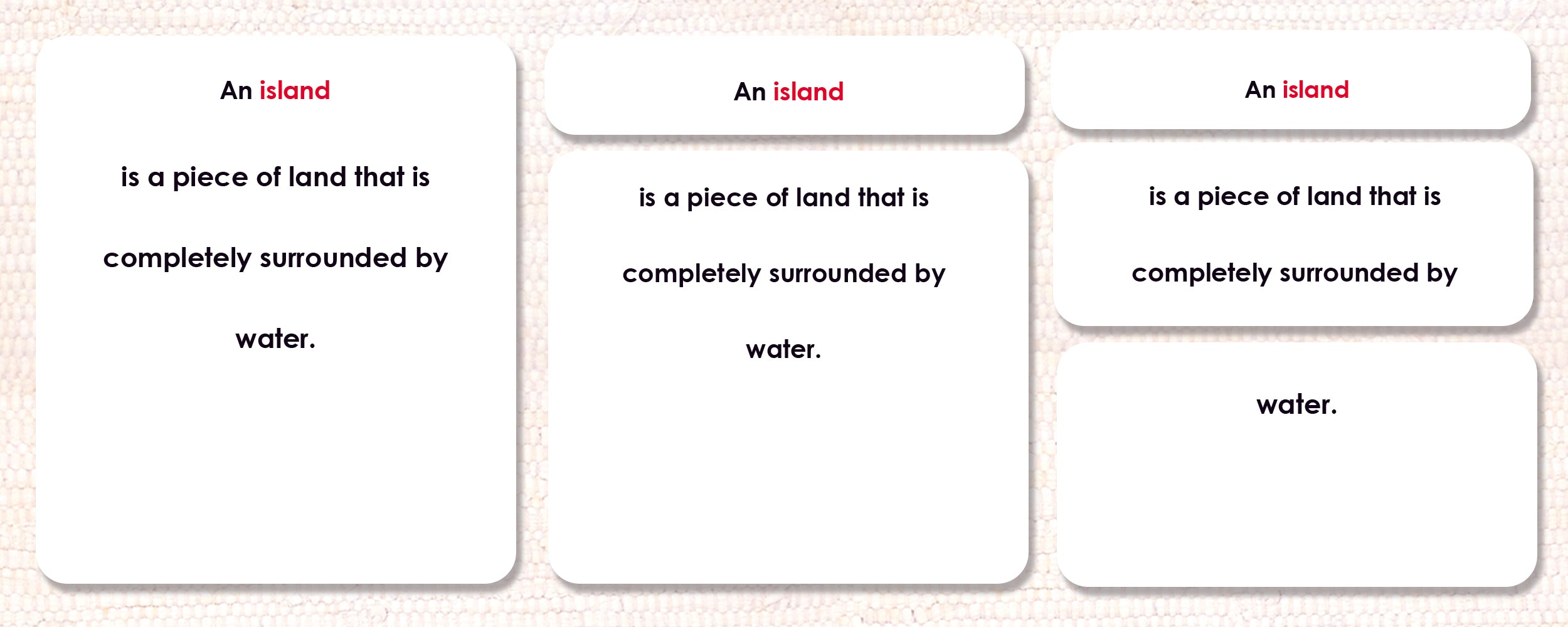 Imperfect Land & Water 1 Definitions
