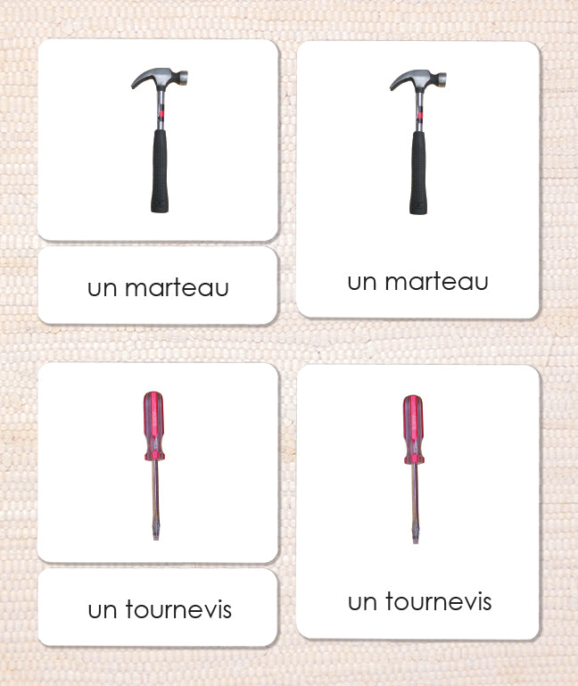 French Tools 3-Part Reading - Maitri Learning