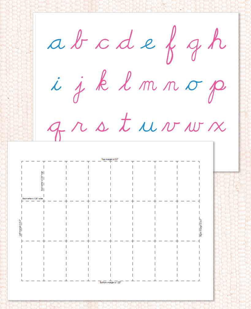 Movable Alphabet PDF Download - Maitri Learning