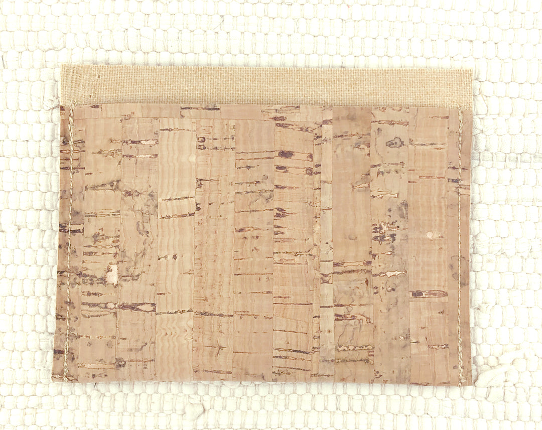 medium cork pouch
