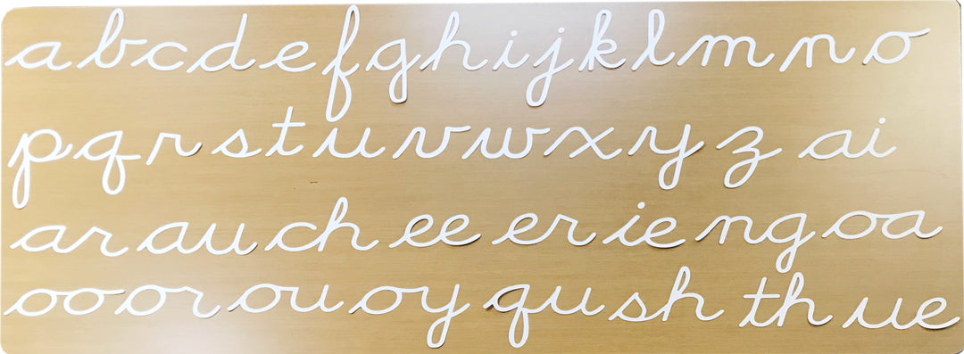 Sandpaper Letters SVG for Cricut